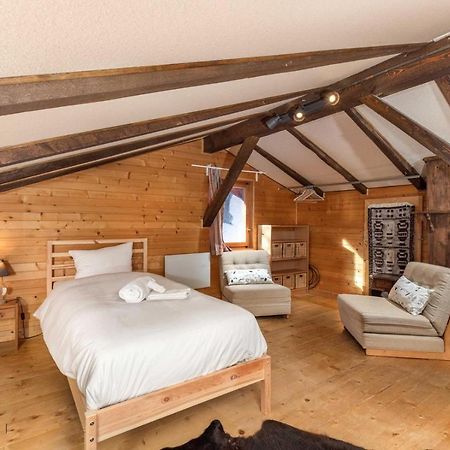 Chalet Noisette Authentic Swiss Chalet Perfect For Families ลาซูมาซ ภายนอก รูปภาพ