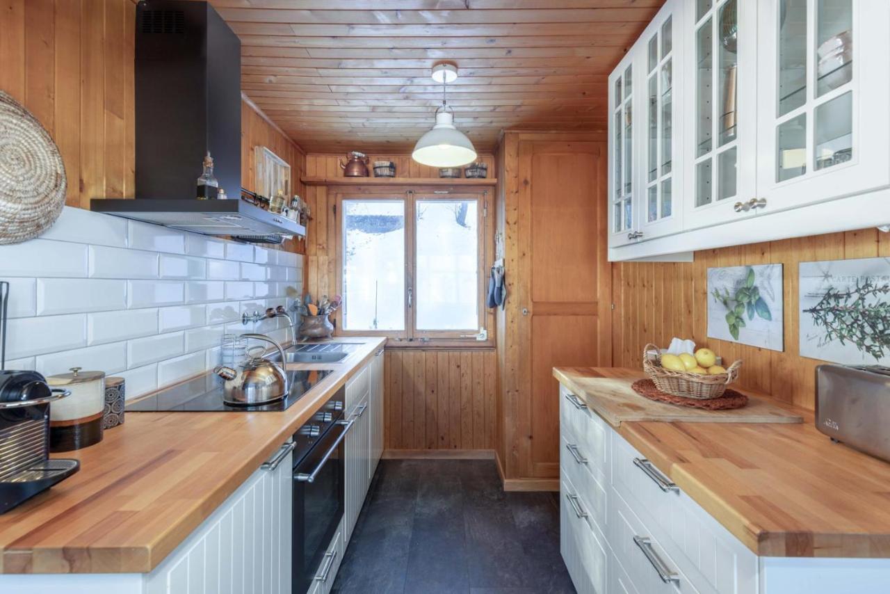 Chalet Noisette Authentic Swiss Chalet Perfect For Families ลาซูมาซ ภายนอก รูปภาพ
