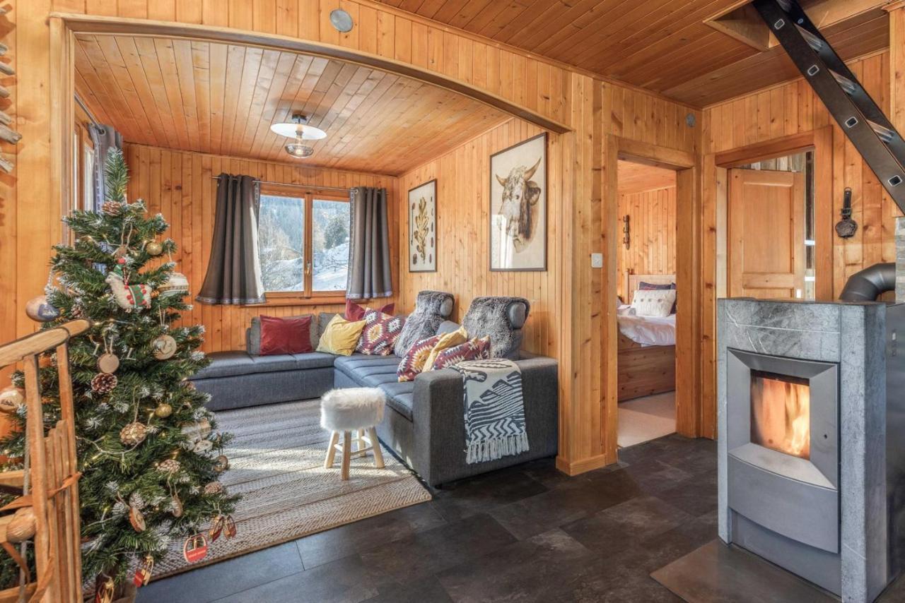Chalet Noisette Authentic Swiss Chalet Perfect For Families ลาซูมาซ ภายนอก รูปภาพ
