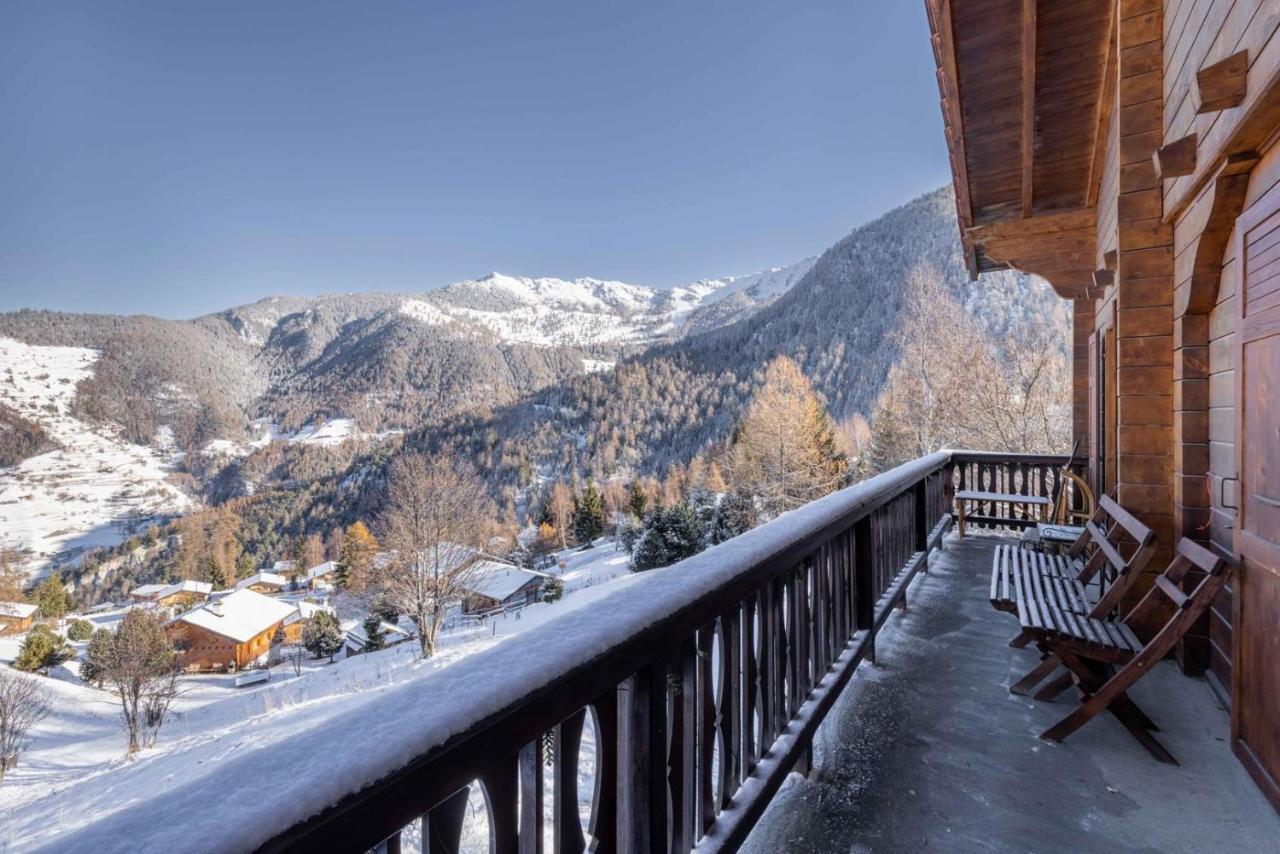 Chalet Noisette Authentic Swiss Chalet Perfect For Families ลาซูมาซ ภายนอก รูปภาพ